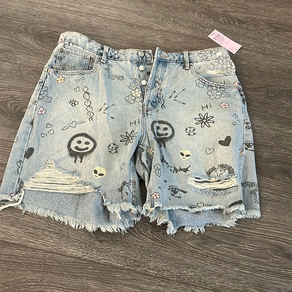 Wild Fable High Rise Bermuda Shorts